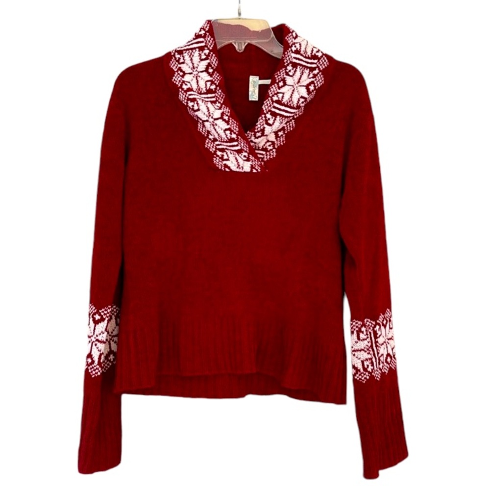 Festive Snowflake Sweater